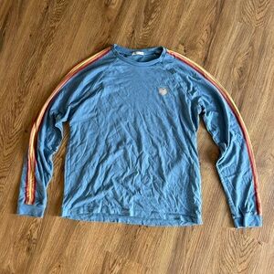 Marine Layer Blue Long Sleeve Shirt
